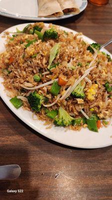 Veggie fried rice: