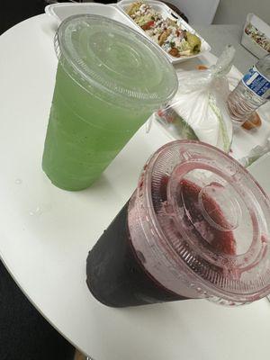 Cucumber drink, Hibiscus drink