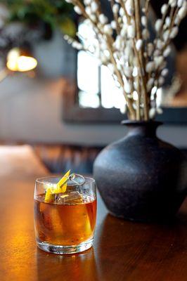 Smoked Old Fashioned