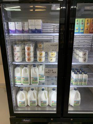 Dairy section