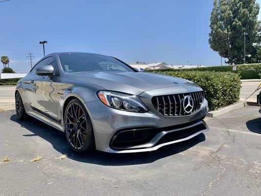 Benz shined up