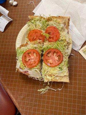 Baked grand slam sub