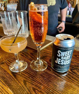 Aperol Spritz Brown Derby & Sweet Baby Jesus Beer