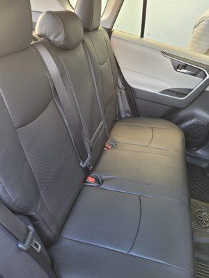 2024 Rav4 rear seat leather conversion slip on Seat covers