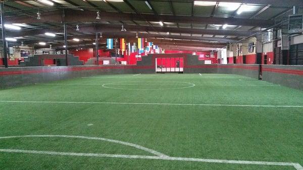 1 of 4 fields available for indoor soccer