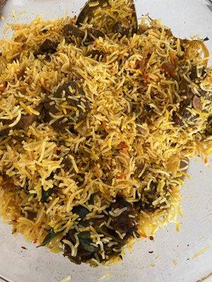 Family Goat Ghee Roast Biryani