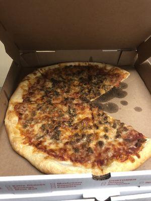 Large Sausage Pizza