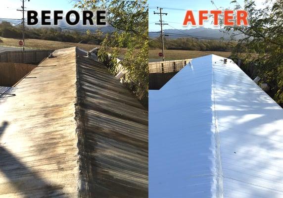 Give your mobile home roof a new lease on life!