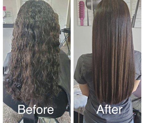 Brazilian Blowout performed in 80 mins or less and lasts for months!