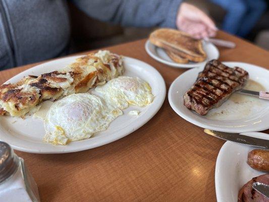 Steak and Eggs