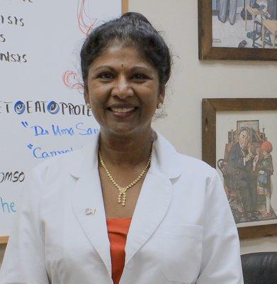 Uma Dhanabalan, MD, MPH, FAAFP, MRO