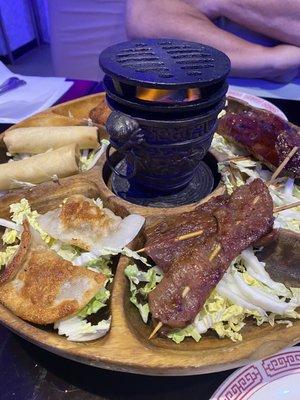 Pu Pu Platter- fun with food