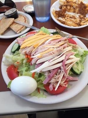 Full size Chef's salad. $7.99 and wonderful!