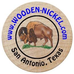 Old Time Wooden Nickel