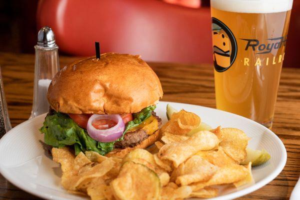 Casual fare, made from scratch, aboard the Royal Gorge Route Railroad's 403 Grill.