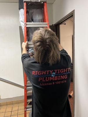 Righty Tighty plumbing