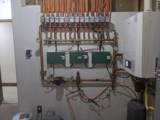 Zoned boiler system