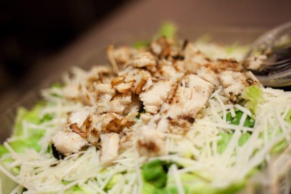 Add Grilled Chicken to your Caesar Salad