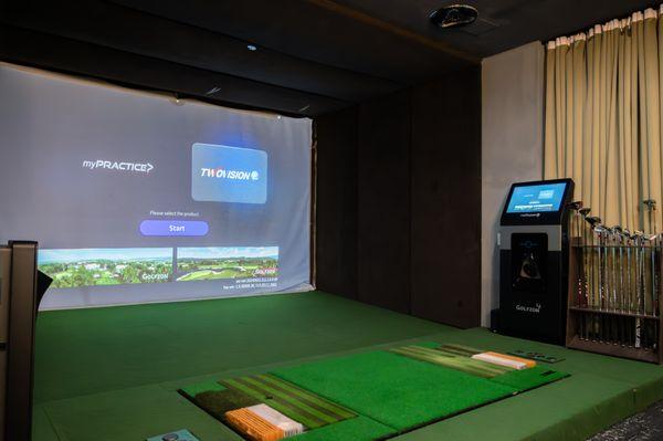 Featuring 8 - GolfZone TwoVision golfing simulators. These are built for professional golfers but designed to enjoy at any level.