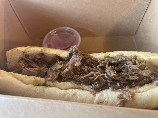 Pot Roast Po' Boy