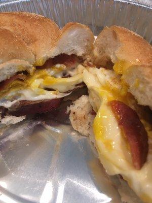 Bacon egg and cheese