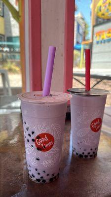 Taro Milk Boba Tea