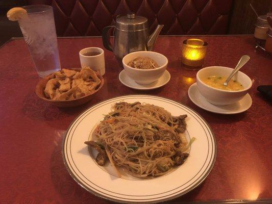 Beef Mein Fun w/ Broccoli