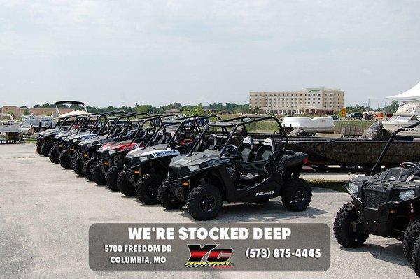 There is so much to choose from just waiting for you-YC Powersports of Columbia 5708 Freedom Dr...