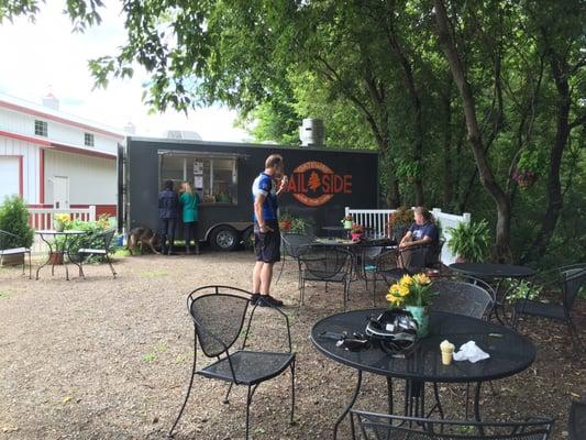 Great food and gelato just off the trail a couple of miles west of Pine Point Park