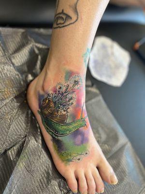 Cover up of a bunch of flowers