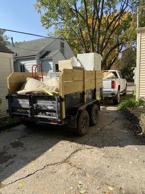 Tenant Cleanout; carpet, appliances and cabinets