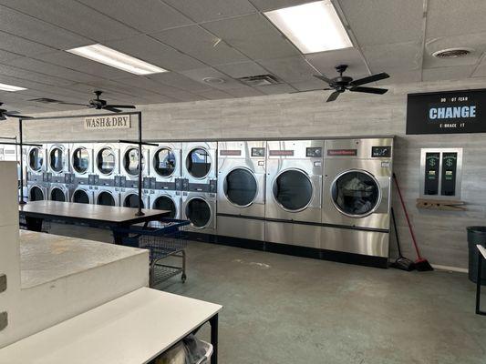 Laundry machines