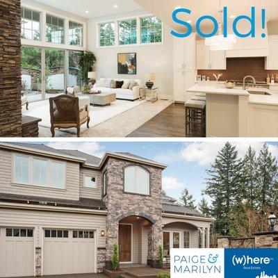 Sold! Paige & Marilyn Real Estate Team (w)here Real Estate Portland, Oregon