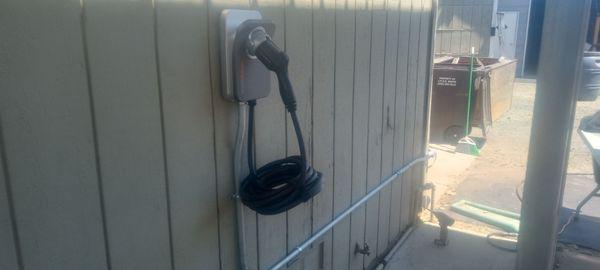 30amp EV charger installation