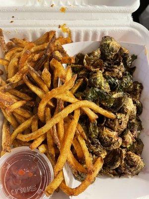 House Seasoned Fries Fried Brussels Sprouts