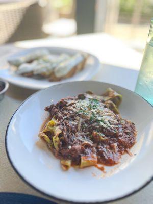 Herb Infused Pappardelle & Short Rib Sugo