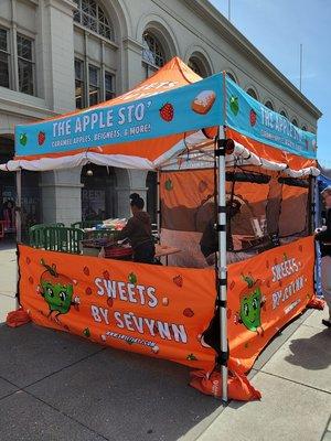 Tent at the Ferry Building