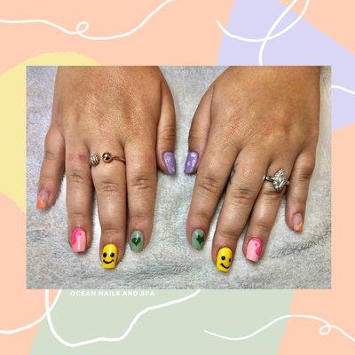 Colorful Nail Designs