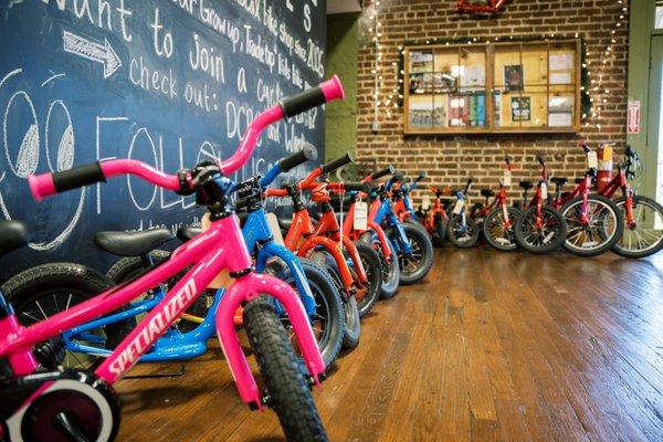 Come check out our selection of kid's bikes!