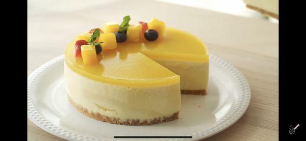 Mango cheese cake