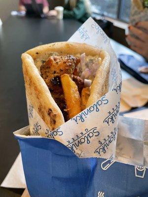 Chicken Souvlaki Pita