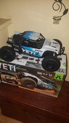 Kick butt Yeti can't wait to drive it