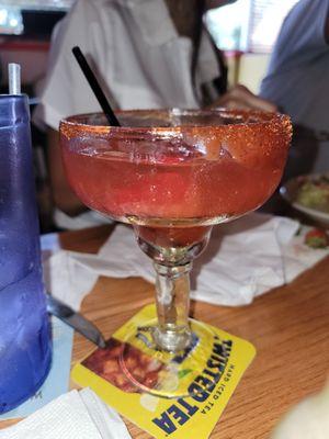 Miguelitos Strawberry Margarita- top shelf