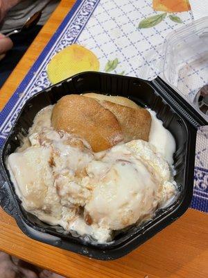 Apple Dumpling Sundae