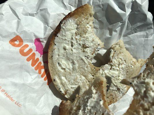 Bagel cream cheese