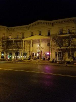 Great hospitality!  After dinner, we got a tour of the Inn and heard some great ghost stories too!