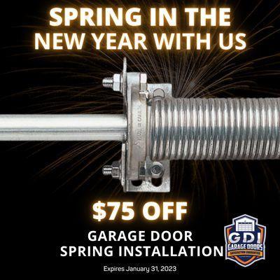 Call us for our industry-leading, 26-point garage door inspection. We offer same day service and free estimates.