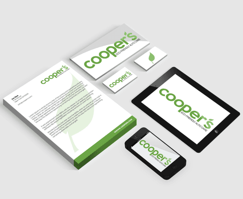 Coopers Car Car Branding Identity