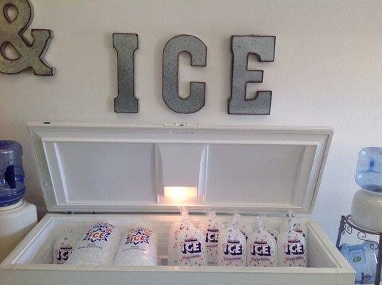 We sell Purified Ice too!