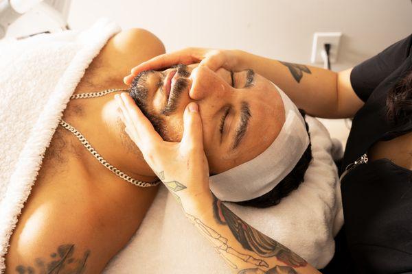 mens facial